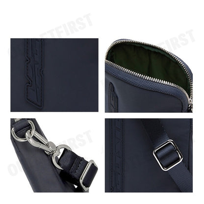 LACOSTE UNISEX ACTIVE NYLON CROSSOVER BAG