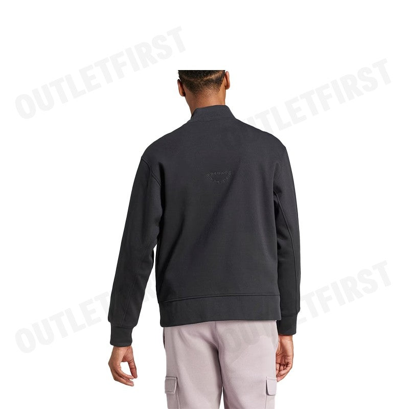 ADIDAS รุ่น  ADIDAS EMBROIDERY DOUBLEKNIT BOMBER JACKET CODE : IP4070 เสื้อแจ็คเก็ต  แจ็คเก็ตผู้ชาย เสื้อผู้ชาย