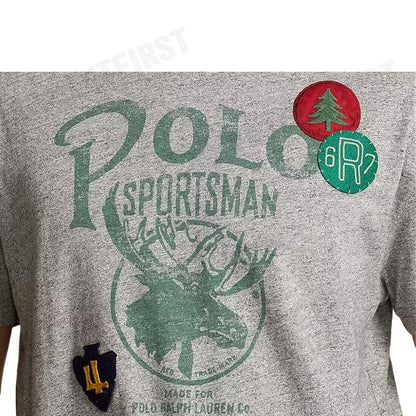 POLO RALPH LAUREN รุ่น  CLASSIC FIT POLO SPORTSMAN T-SHIRT CODE : 710920510001 เสื้อยืดคอกลม เสื้อผู้ชาย เสื้อยืด