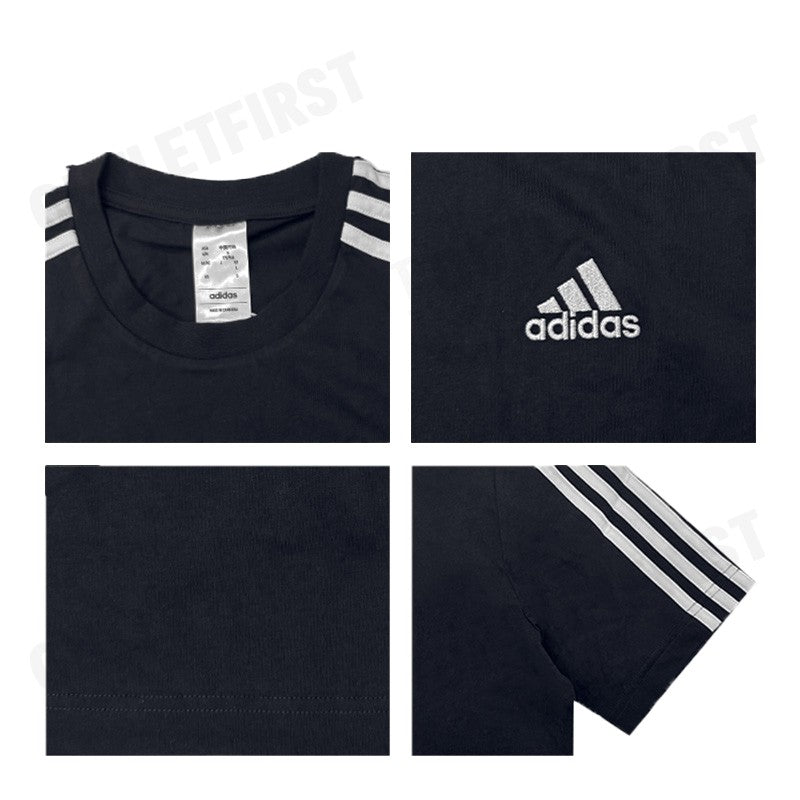 ADIDAS รุ่น  ESSENTIALS 3-STRIPES TEE CODE : GL3734 เสื้อยืดคอกลม  เสื้อผู้ชาย เสื้อยืด
