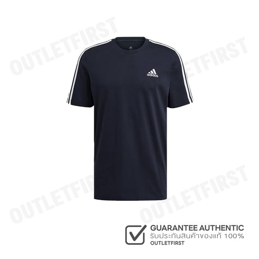 ADIDAS รุ่น  ESSENTIALS 3-STRIPES TEE CODE : GL3734 เสื้อยืดคอกลม  เสื้อผู้ชาย เสื้อยืด