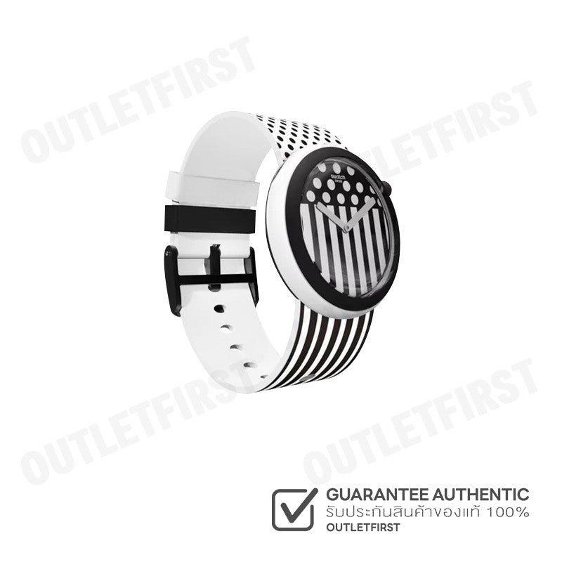 SWATCH รุ่น  POPDANCING CODE: PNW101 นาฬิกาข้อมือ นาฬิกาผู้ชาย นาฬิกาแฟชั่น
