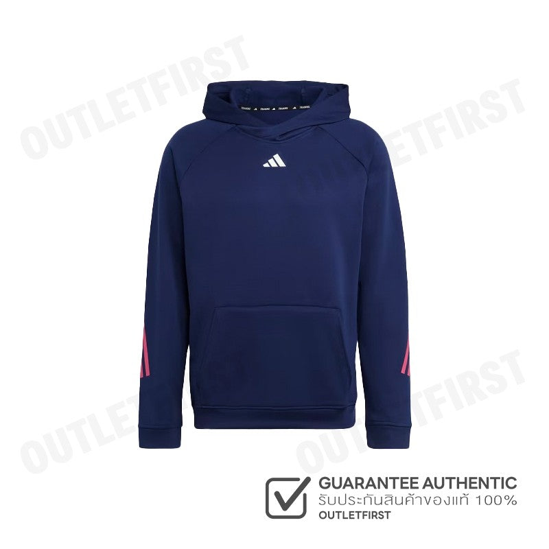 ADIDAS รุ่น TRAIN ICONS 3-STRIPES TRAINING HOODIE CODE : IC5494 เสื้อออกกำลังกาย เสื้อกีฬา ชุดกีฬา