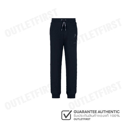 ARMANI EXCHANGE รุ่น  SUSTAINABILITY VALUES ORGANIC COTTON FLEECE JOGGER LOGO SWEATPANTS CODE: 6RZPAL ZJ กางเกงขายาว