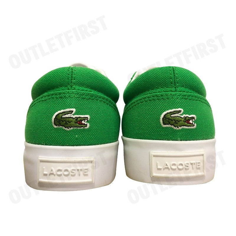 LACOSTE รุ่น  WOMEN'S JUMP SERVE LACE LACOSTE X PEANUTS SNEAKERS CODE: 7-42CFA00271R7 รองเท้าผ้าใบ รองเท้าผู้หญิง