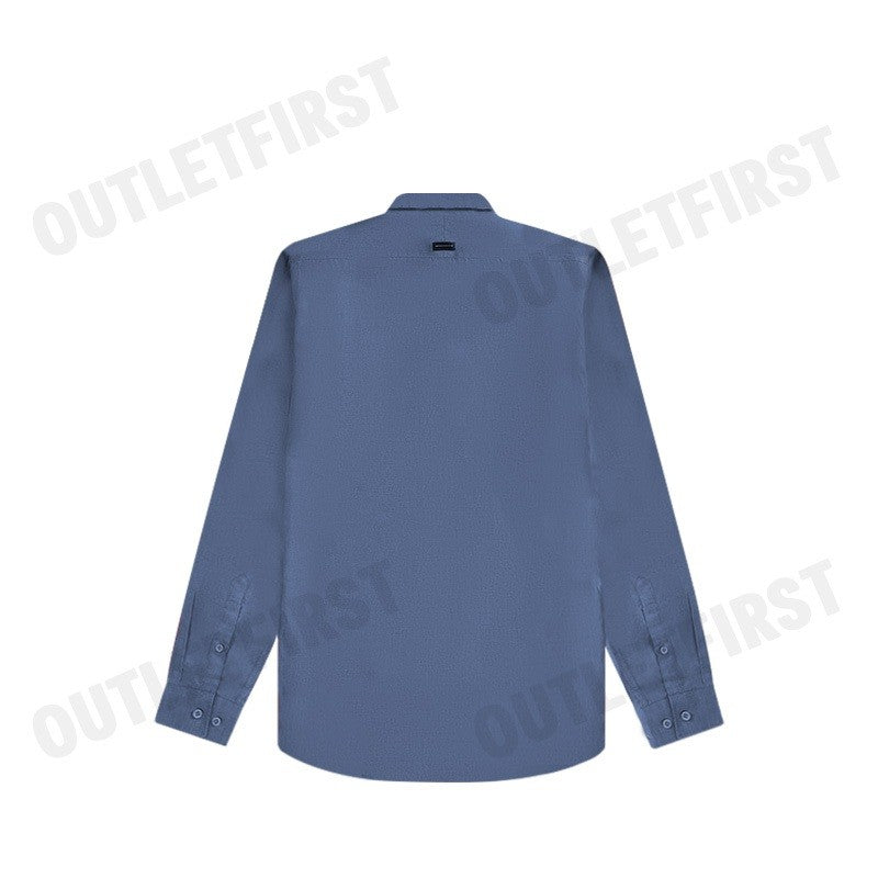 ARROW รุ่น COTTON LONG SLEEVE STRIPED SHIRT CODE: MACS7B2W1BSNV เสื้อเชิ้ตแขนยาว เสื้อผู้ขาย เสื้อเชิ้ต