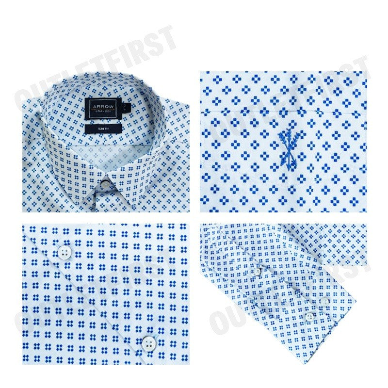 ARROW รุ่น BAMBOO SHIRT CODE: MACS606S2BSBU เสื้อเชิ้ตแขนยาว เสื้อผู้ขาย เสื้อเชิ้ต
