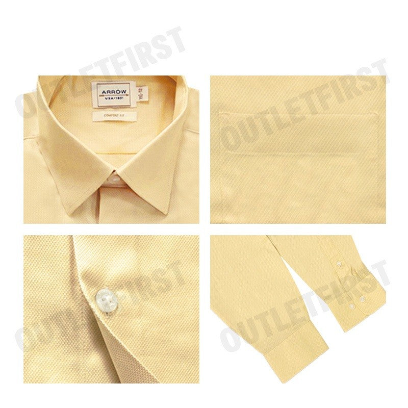 ARROW รุ่น PREMIUM LONG SLEEVES COMFORT SHIRT CODE: MAPC906S2BSYE เสื้อเชิ้ตแขนยาว เสื้อผู้ชาย เสื้อเชิ๊ต
