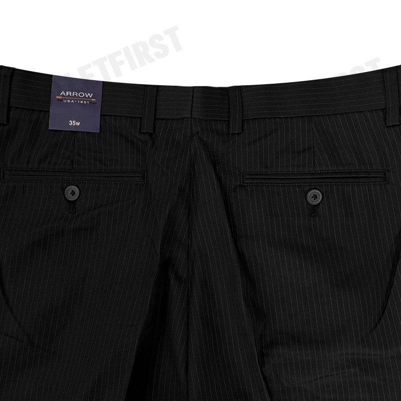 ARROW รุ่น MAN'S RAYON PANTS (BLACK) CODE: RY10890 AM4456 (MDCM990A5BRGY) กางเกงสแล็ค กางเกงขายาว กางเกงทำงาน