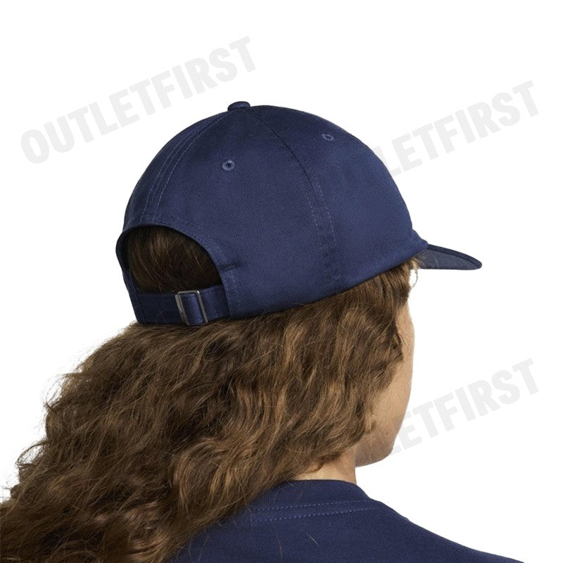 NIKE รุ่น UNSTRUCTURED FLAT-BILL CAP CODE: FN4405 410 หมวกแก็ป หมวกแฟชั่น หมวกเบสบอล