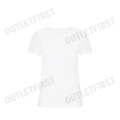 ARMANI EXCHANGE รุ่น WOMEN'S SHORT SLEEVE T-SHIRT CODE: 3DYT36 YJ3RZ 1000 เสื้อยืดคอกลม เสื้อยืดแขนสั้น เสื้อยืด