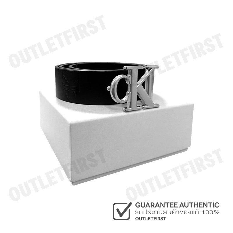 CALVIN KLEIN JEANS รุ่น MEN'S BELTS CODE: HC0799 001 เข็มขัด เข็มขัดผู้ชาย เข็มขัดหนัง