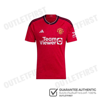 ADIDAS รุ่น MANCHESTER UNITED 23/24 HOME JERSEY CODE: IP1726 เสื้อยืดคอกลม เสื้อยืดคอกลมแขนสั้น เสื้อคอกลมผู้ชาย