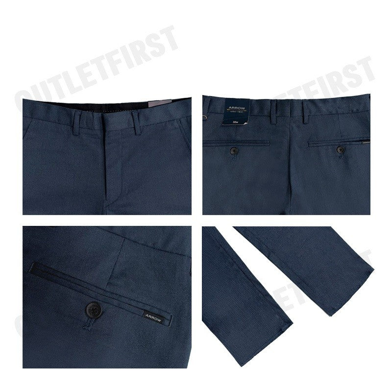 ARROW รุ่น SMART FIT TROUSERS NAVY CODE: MSCM720S2BSNV กางเกงขายาว กางเกงขายาวผู้ชาย กางเกงทำงาน
