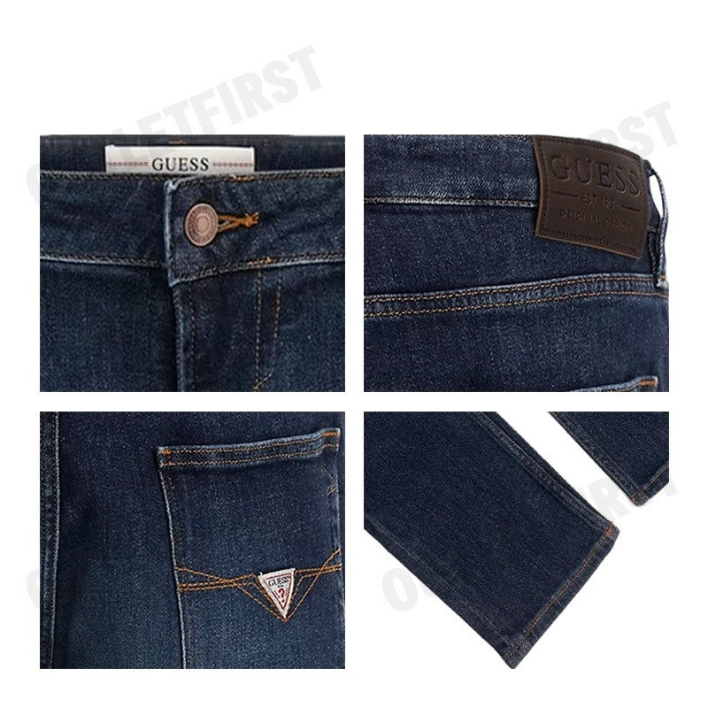 GUESS รุ่น CHRIS SKINNY DENIM PANT MEN CODE: M2YA27D4Q41 2CRD กางเกงยีนส์ขายาว กางเกงยีนส์ผู้ชาย กางเกง