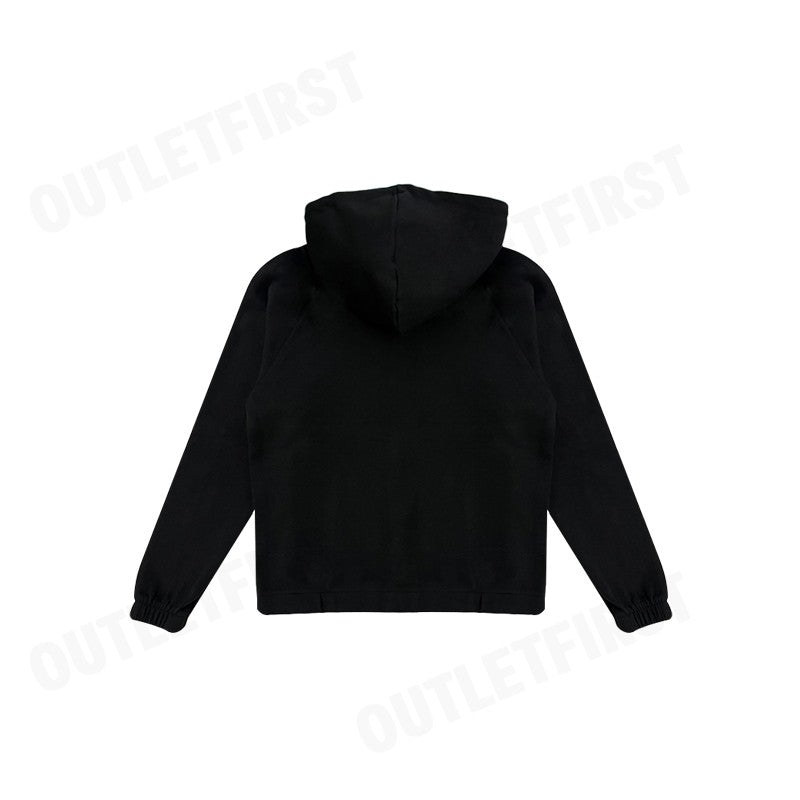 ADIDAS รุ่น LOOSE CUTLINE HOODIE CODE: IT9677 เสื้อสเวตเตอร์แขนยาว เสื้อสเวตเตอร์มีฮู้ด เสื้อสเวตเตอร์ผู้หญิง
