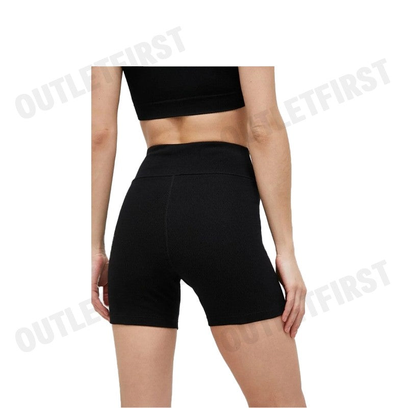 DKNY SPORT รุ่น HIGH WAIST BIKE SHORT CODE: DP4S5172 BLK กางเกงออกกำลังกาย กางเกงขาสั้น กางเกงผู้หญิง