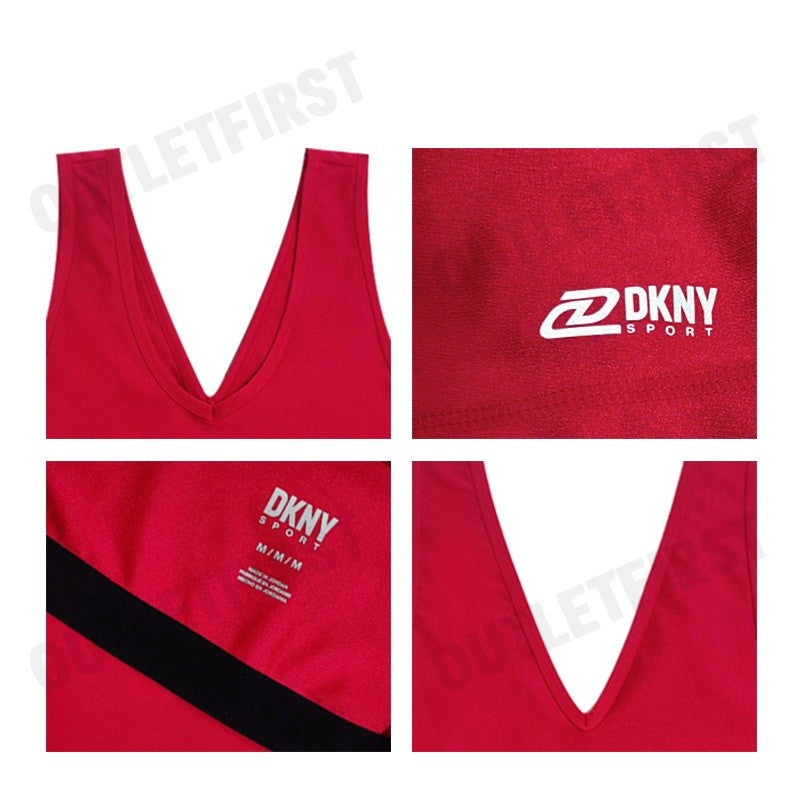 DKNY SPORT รุ่น SPORT WOMEN'S HIGH SHINE SPORTS BRA CODE: DP2T8336 OFX สปอร์ตบรา เสื้อกล้าม เสื้อออกกำลังกาย
