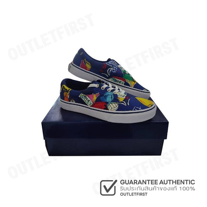 POLO RALPH LAUREN รุ่น KEATON-PONY SNEAKER ON THE TACK CODE: 816913483001 รองเท้าผ้าใบ รองเท้า รองเท้าผ้าใบแฟชั่น