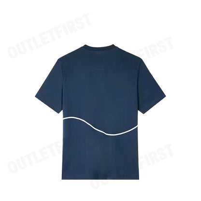PAUL SMITH รุ่น MAN'S SS T-SHIRT PS HAPPY WAVE CODE: M2R-965XP-M21154 เสื้อยืดคอกลม เสื้อยืดแขนสั้น เสื้อยืดผู้ชาย