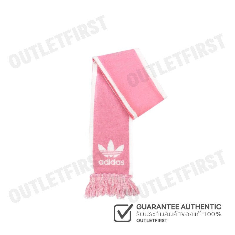 ADIDAS รุ่น ADICOLOR FOOTBALL CHEERING SCARF CODE: IY4644 ผ้าพันคอ ผ้าคลุมไหล่ ผ้าพันคอปลายริ้ว