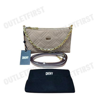 DKNY รุ่น EVON TZ CROSSBODY CODE: R41EBC69 LTK กระเป๋าสะพายข้าง กระเป๋าสะพายไหล่ กระเป๋าถือ