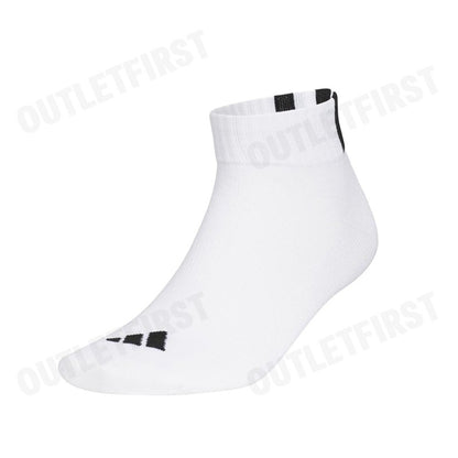ADIDAS รุ่น 3-STRIPES ANKLE SOCKS CODE: IY7618 ถุงเท้า ถุงเท้าข้อสั้น ถุงเท้าสีขาว