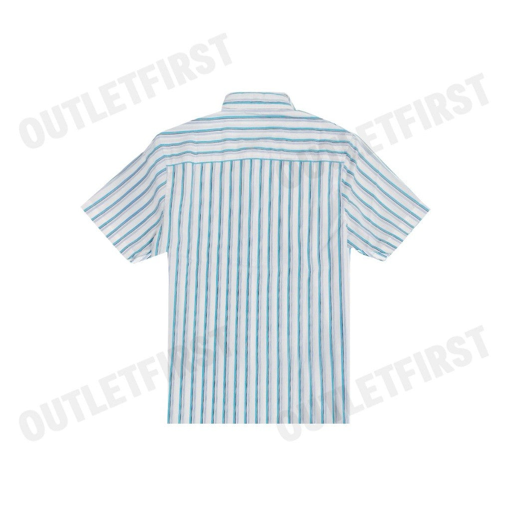 JOHN HENRY รุ่น MEN'S SHORT SLEEVES SLIM FIT SHIRTS (WHITE) CODE: JH S424MSSSM53 เสื้อเชิ้ตแขนสั้น เสื้อเชิ้ตผู้ชาย
