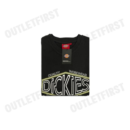 DICKIES รุ่น JERSEY GRAPHIC LOGO PRINT SS TEE CODE: DK007359CC21 เสื้อยืดคอกลม เสื้อยืดแขนสั้น เสื้อยืดสีดำ