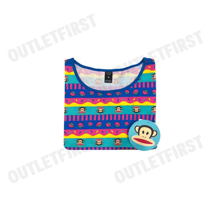 PAUL FRANK รุ่น WOMEN'S TEE SHIRT CODE: PFGLTSSP6149 เสื้อครอป เสื้อยืดคอกลม เสื้อยืดผู้หญิง