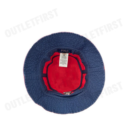 POLO RALPH LAUREN รุ่น POLO BEAR COTTON BUCKET HAT CODE: 710900276002 หมวกบักเก็ต หมวกกันแดด หมวกแฟชั่น