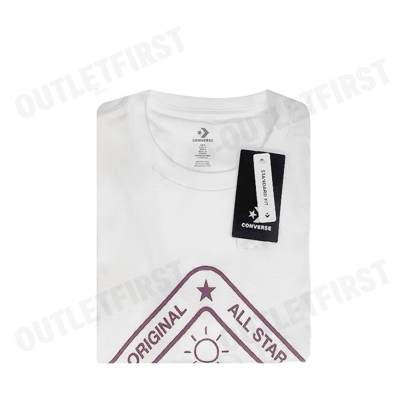 CONVERSE รุ่น CONVERSE WINTER ART GRAPHIC MEN'S T-SHIRT CODE: 10026529 A03 เสื้อยืดคอกลม เสื้อผู้ชาย เสื้อยืด