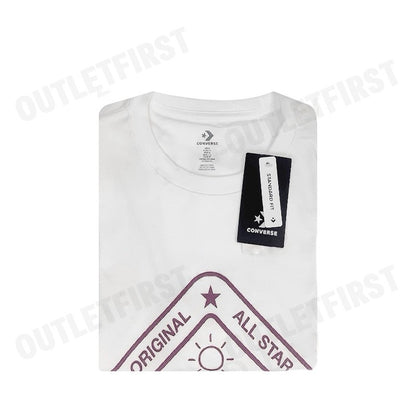 CONVERSE รุ่น CONVERSE WINTER ART GRAPHIC MEN'S T-SHIRT CODE: 10026529 A03 เสื้อยืดคอกลม เสื้อผู้ชาย เสื้อยืด