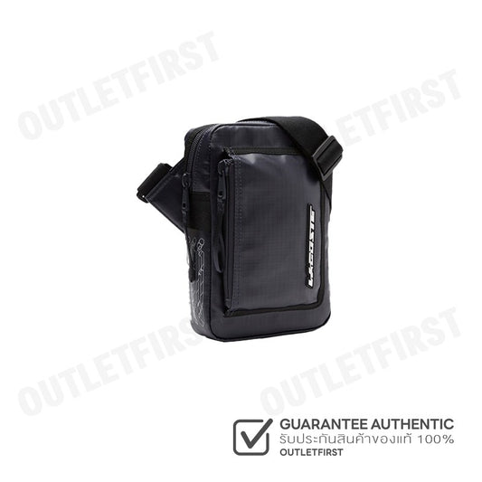 LACOSTE รุ่น  MEN'S ZIPPED CONTRAST DETAIL SATCHEL CODE: NH4265SB M20 กระเป๋าสะพายข้าง กระเป็าผู้ชาย กระเป๋าแฟชั่น