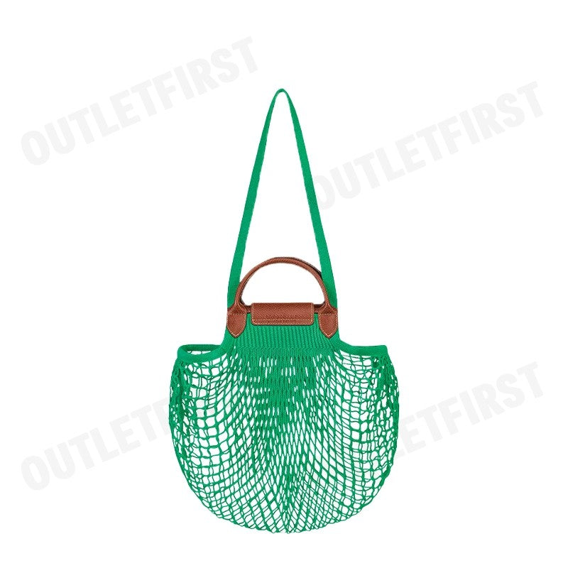 LONGCHAMP รุ่น  LE PLIAGE FILET L MESH BAG CODE: 10121HVH129 กระเป๋า กระเป๋าสะพายข้าง กระเป๋าผู้หญิง