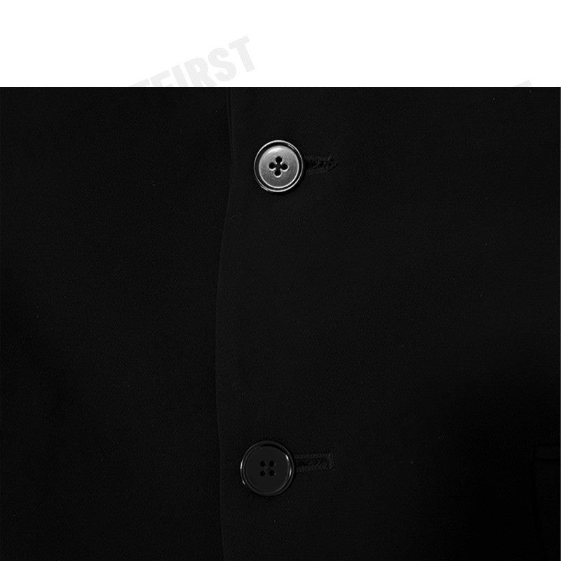 ARROW รุ่น  MEN SLIM-FIT SINGLE-BREASTED SUIT CODE: ASMSV80157BLA เสื้อสูท เสื้อผู้ชาย เสื้อสูทแขนยาว