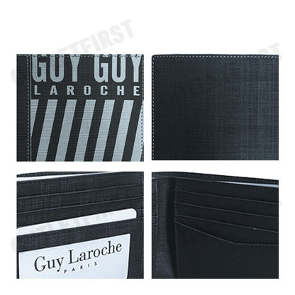 GUY LAROCHE รุ่น  GUY LAROCHE MEN WALLET  CODE: DW5001NVA กระเป๋าสตางค์  กระเป๋าแฟชั่น กระเป๋าสตางค์ใบสั้น