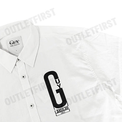 GUY LAROCHE รุ่น  MEN'S LONG SLEEVES WORK SHIRT CODE: DAC6200S4WH เสื้อเชิ้ตแขนยาวชาย เสื้อผู้ชาย เสื้อเชิ๊ต