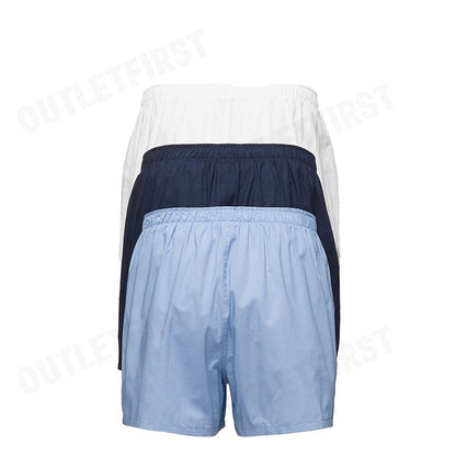 POLO RALPH LAUREN รุ่น  CLASSIC COTTON BOXER 3-PACK CODE: 714610864025 กางเกงชั้นในผู้ชาย กางเกงบ๊อกเซอร์ กางเกงชั้นใน
