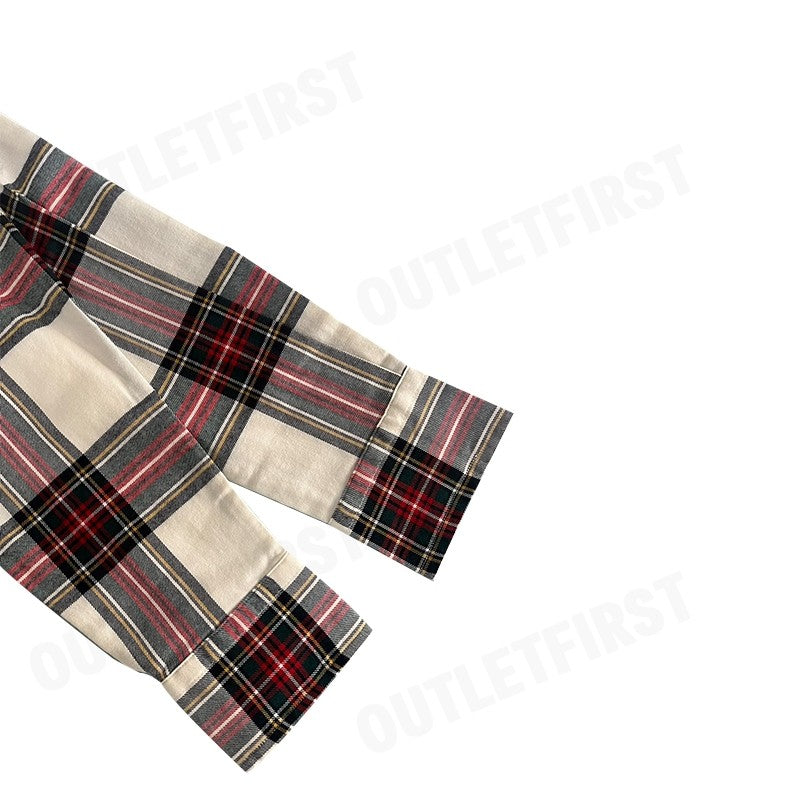 POLO RALPH LAUREN รุ่น  CLASSIC FIT PLAID COTTON SHIRT CODE: 211860635005 เสื้อเชิ้ตแขนยาว เสื้อผู้หญิง เสื้อแขนยาว
