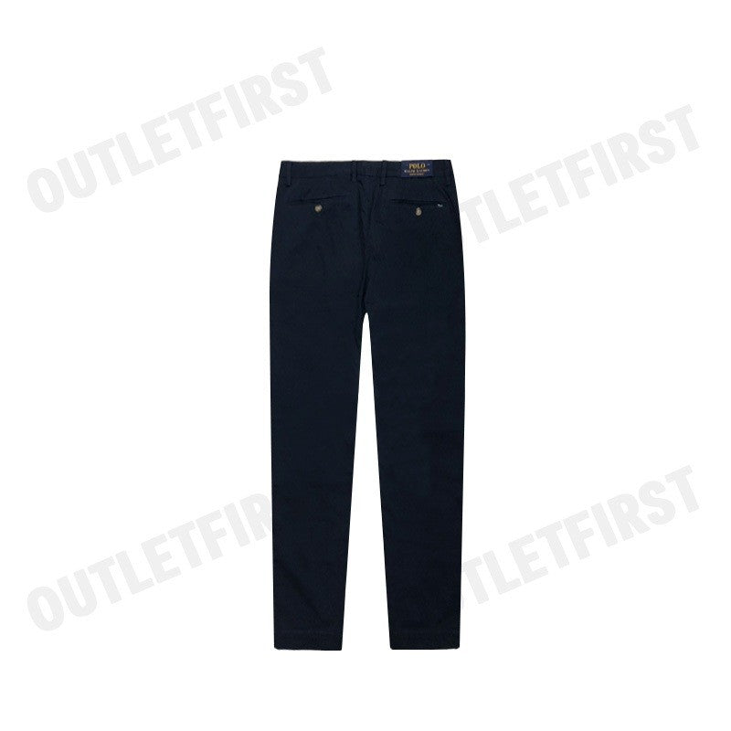 POLO RALPH LAUREN  รุ่น  STRETCH SLIM FIT TWILL PANT CODE: 710791015003 กางเกงขายาว กางเกงทรงสลิม  กางเกงผู้ชาย