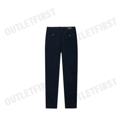 POLO RALPH LAUREN  รุ่น  STRETCH SLIM FIT TWILL PANT CODE: 710791015003 กางเกงขายาว กางเกงทรงสลิม  กางเกงผู้ชาย
