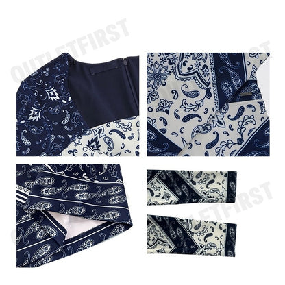GUESS รุ่น WOMEN BANDANA PRINT MINI DRESS BLUE MULTI CODE: W3BK0IK9UN2 P7LN ชุดเดรส เสื้อผ้าแฟชั่นผู้หญิง ชุดผู้หญิง