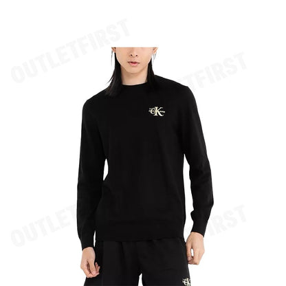 CALVIN KLEIN JEANS รุ่น YEAR OF THE DRAGON MONOGRAM SWEATSHIRT CODE J325297 BEH เสื้อสเวตเตอร์แขนยาว เสื้อสเวตเตอร์