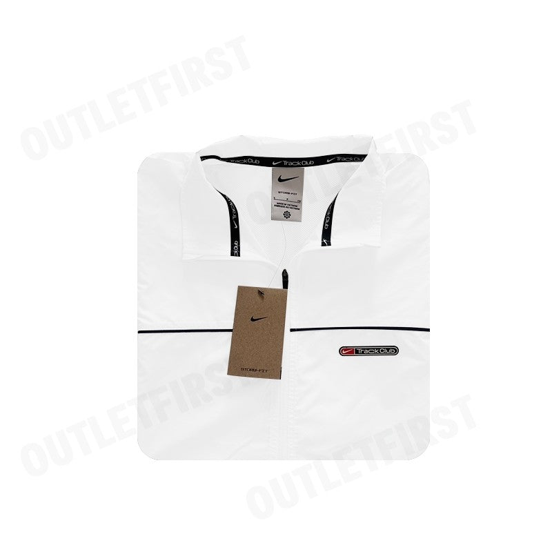 NIKE รุ่น TRACK CLUB MEN'S STORM-FIT RUNNING JACKET CODE: FB5516 121 เสื้อแจ็คเก็ตแขนยาว เสื้อแจ็คเก็ตผู้ชาย เสื้อกีฬา