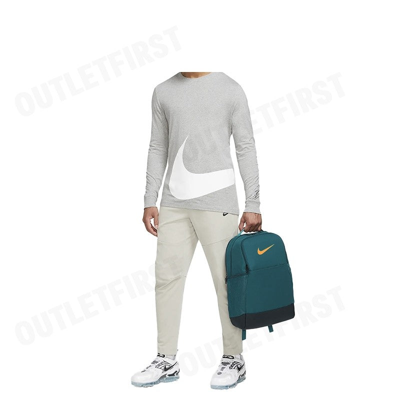 NIKE รุ่น BRASILIA 9.5 TRAINING BACKPACK CODE: DH7709 381 กระเป๋าเป้ กระเป๋าเป้สะพายหลัง กระเป๋าเป้แฟชั่น