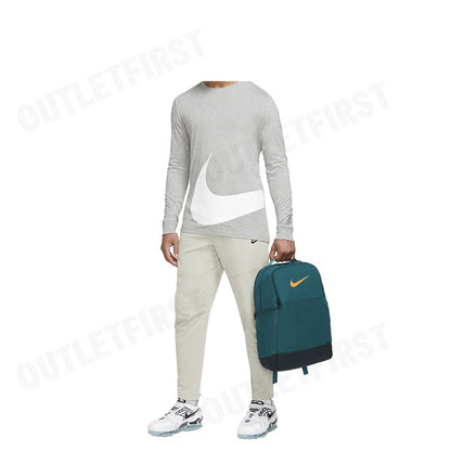 NIKE รุ่น BRASILIA 9.5 TRAINING BACKPACK CODE: DH7709 381 กระเป๋าเป้ กระเป๋าเป้สะพายหลัง กระเป๋าเป้แฟชั่น