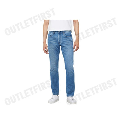 CALVIN KLEIN JEANS รุ่น 37.5 AUTHENTIC STRAIGHT JEANS CODE: J325385 1AA กางเกงยีนส์ กางเกงยีนส์ผู้ชาย กางเกงยีนส์