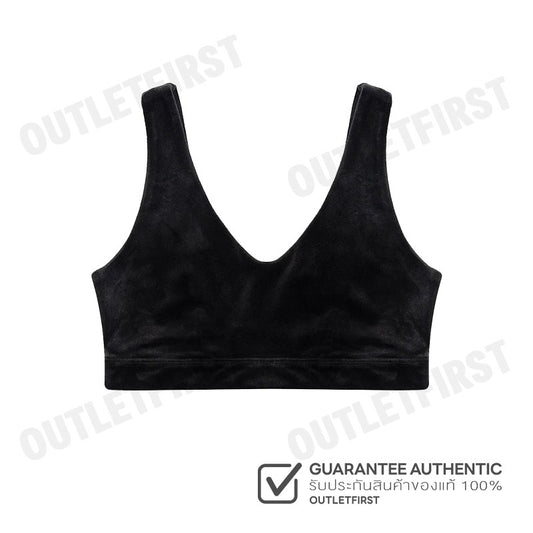 DKNY SPORT รุ่น WOMEN TOP BLACK CODE: DP2T9087 BLK สปอร์ตบรา สปอร์ตบราผู้หญิง เสื้อกล้ามคอวี