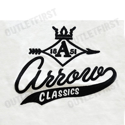 ARROW รุ่น CLASSICS COTTON T-SHIRT CODE: MTCM907W2CSWH เสื้อยืดคอกลม เสื้อยืดผู้ชาย เสื้อยืดแขนสั้น